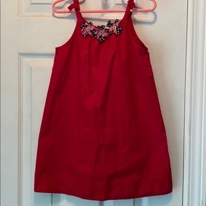 Gymboree 4th of July Dresses 5 & 5T w/ Hair Clips